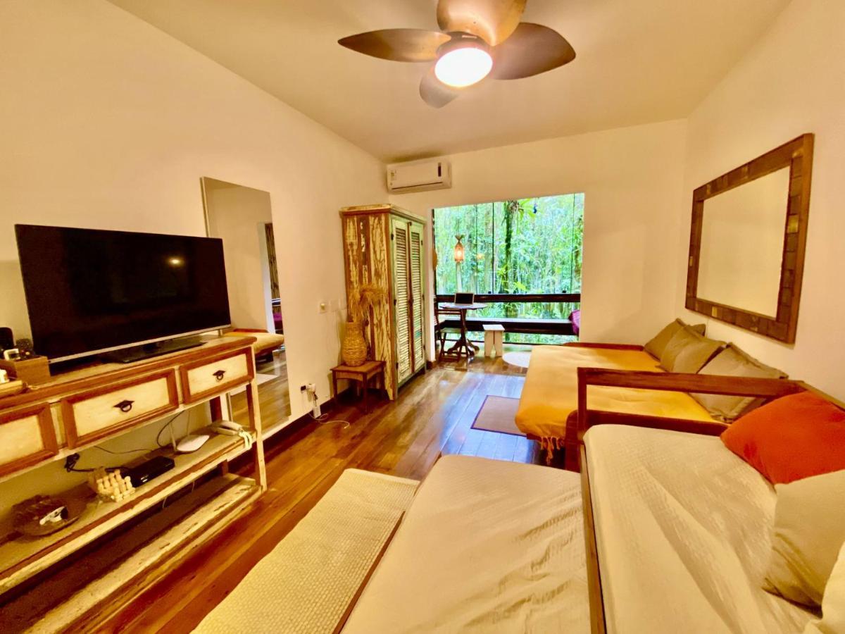 Maresias, Chale H29 Em Condominio De Frente A Entrada 18 Da Praia E Dentro Da Mata Atlantica Сан-Себастьян Экстерьер фото