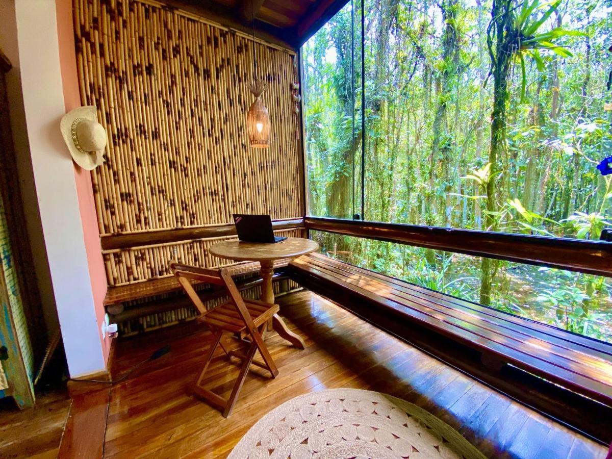 Maresias, Chale H29 Em Condominio De Frente A Entrada 18 Da Praia E Dentro Da Mata Atlantica Сан-Себастьян Экстерьер фото